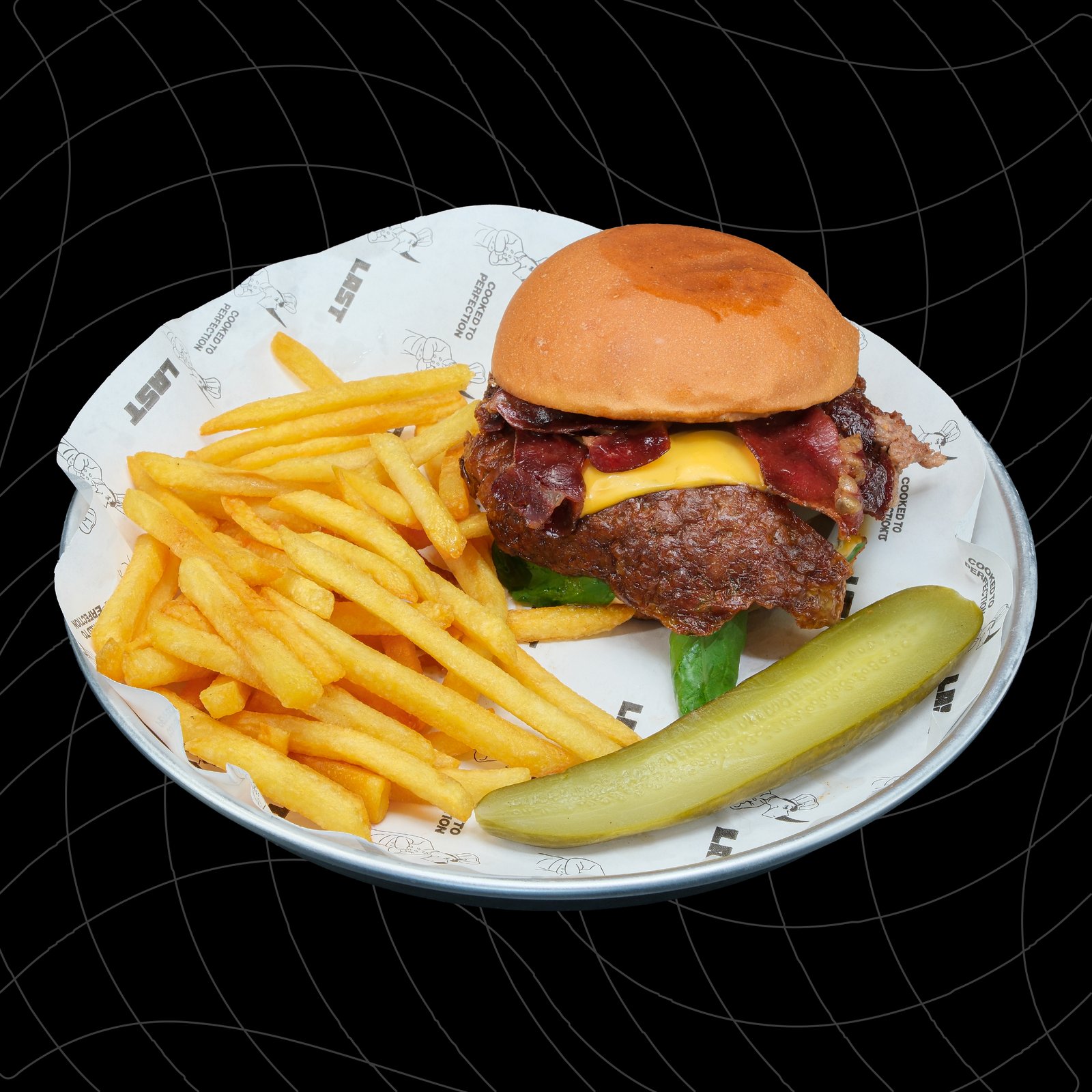 Acılı Füme Smash Burger